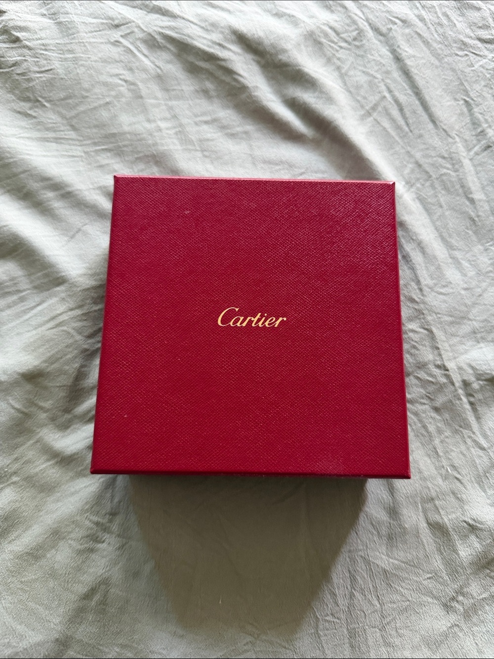 Cartier LOVE collection necklace w/ box, bag, card
